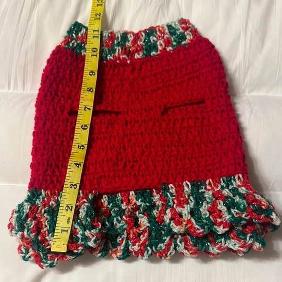 Hand crafted pets Crochet dress - Picture 4 of 6